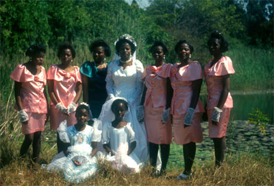 Afrikanische Hochzeit