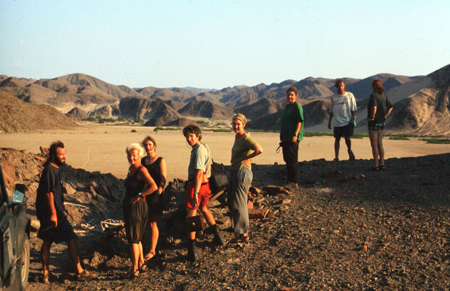 Reisegruppe in Namibia