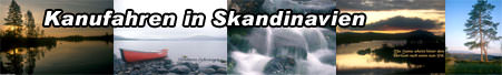 Kanufahren in Schweden