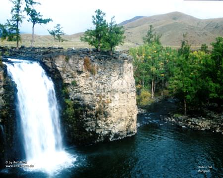 Orchon Wasserfall