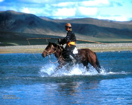 Reiter, Mongolei