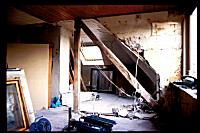 Nachdem die Trennwand eingerissen war.