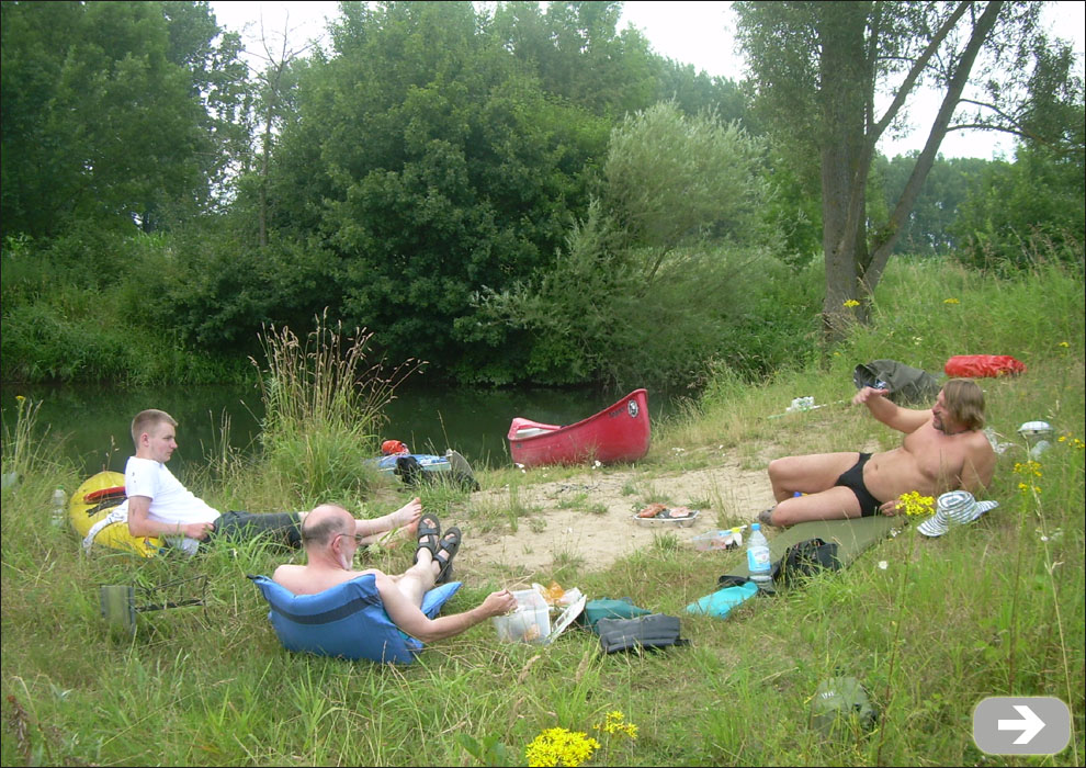 Zeltlager an der Lippe