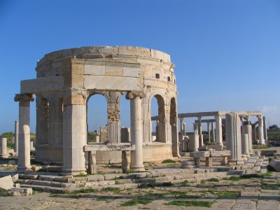 Leptis Magna Gebäde