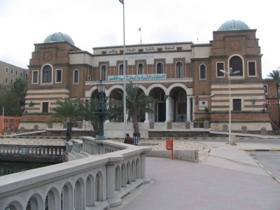 Kuppeln eines Geb&auml;udes in Tripolis