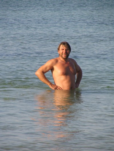 Schwimmen im Mittelmeer