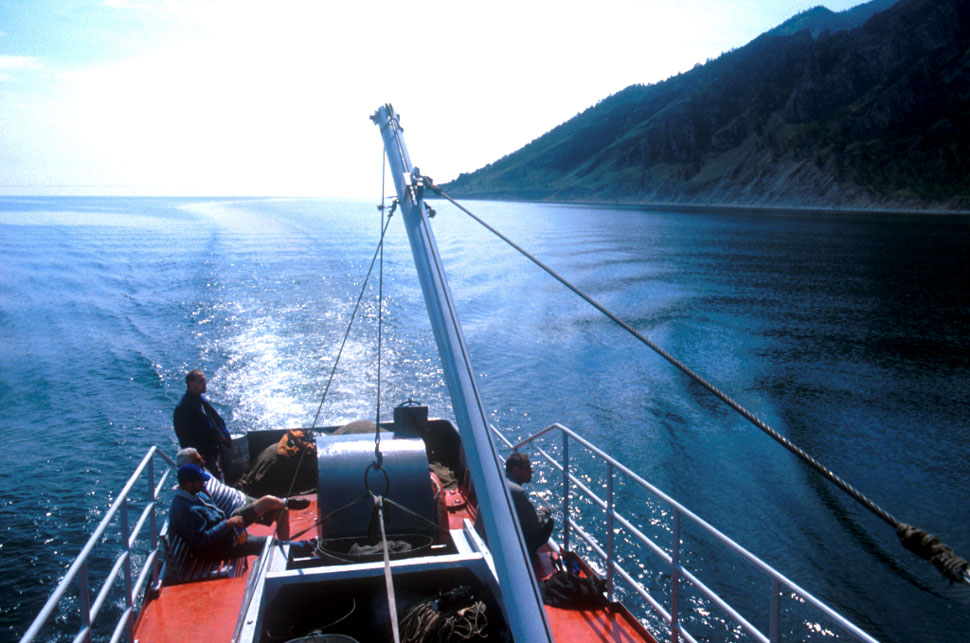bootsdeck baikalsee