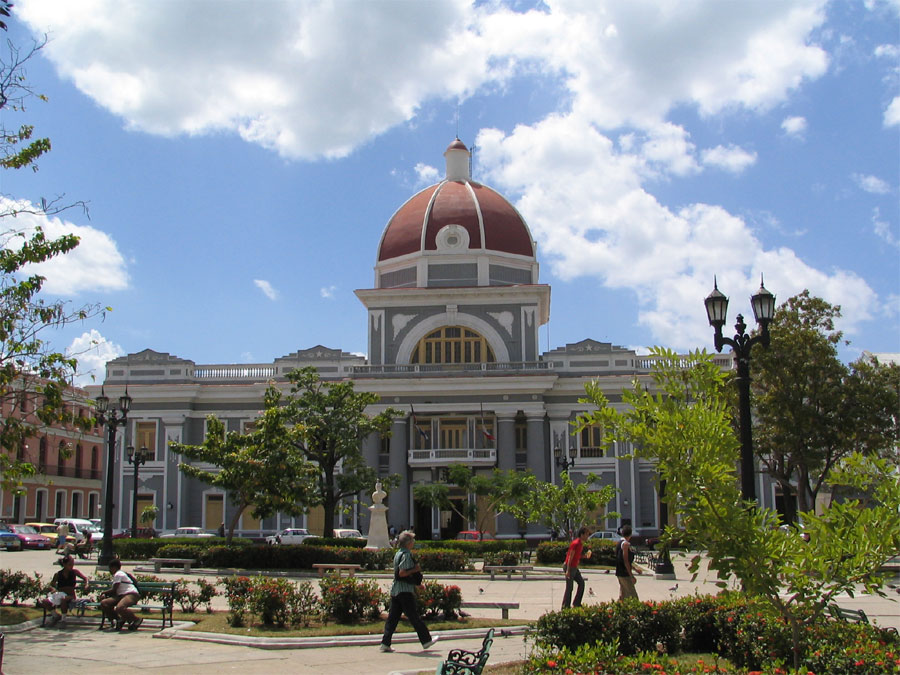 historische Gebäde in Cienfuegos
